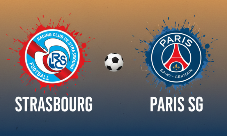 مباراة باريس سان جيرمان ضد ستراسبورج