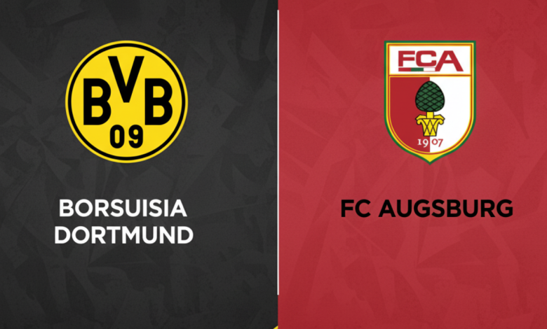 مباراة أوغسبورغ ضد بوروسيا دورتموند