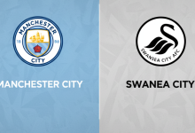 مباراة سوانزي سيتي ضد مانشستر سيتي