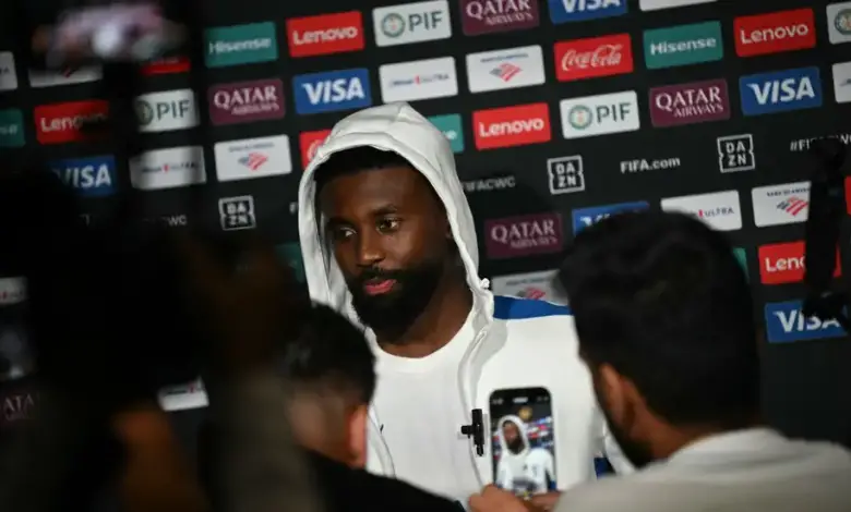 حمد اليامي لاعب فريق الهلال السعودي