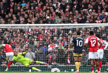 تشكيلة آرسنال ضد يرنلي