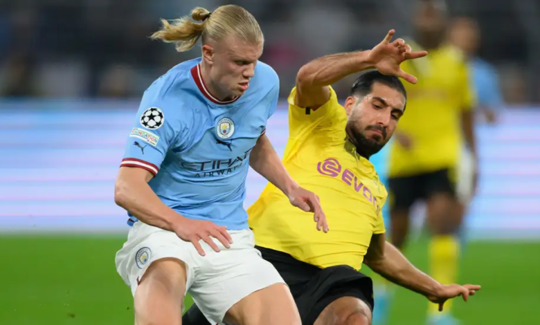 مانشستر سيتي يستدرج دورتموند