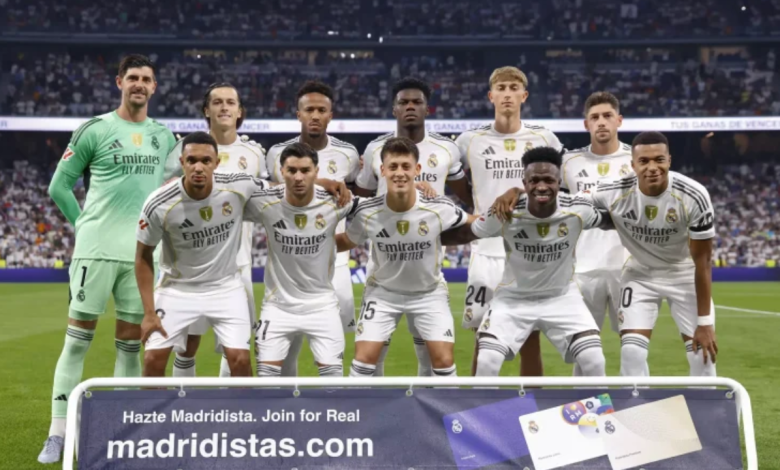 قائمة ريال مدريد أمام ليفربول