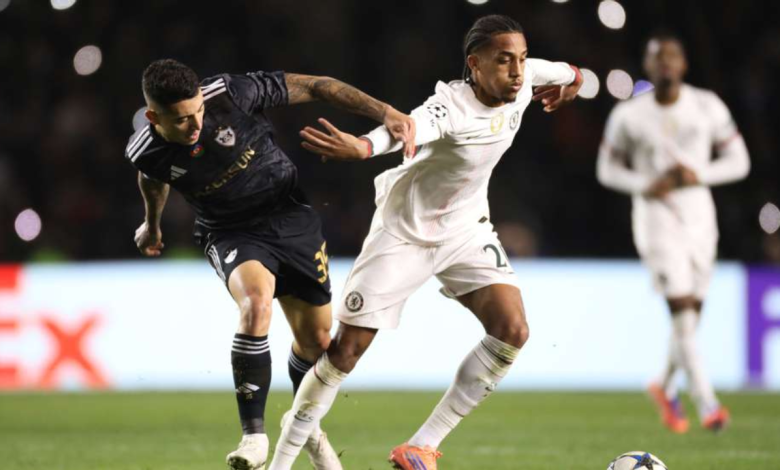 فيديو تشيلسي يخطف تعادل من امام كاراباج في دوري أبطال أوروبا 1 تشيلسي ضد كاراباج