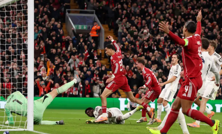 ليفربول ضد ريال مدريد