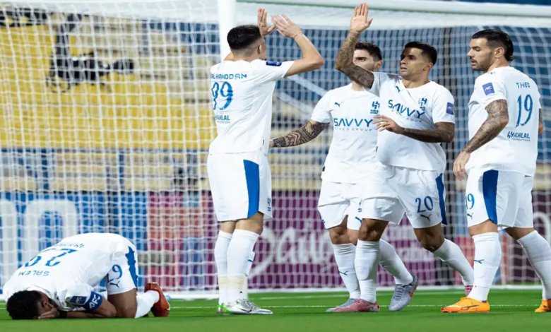 الهلال ضد الغرافة