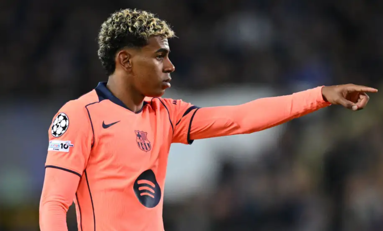 إصابة لامين يامال