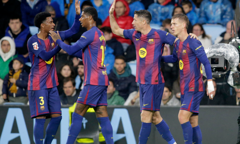 سيلتا فيجو ضد برشلونة