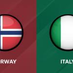 مباراة إيطاليا ضد النرويج
