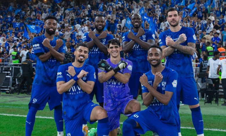 الهلال المصابين