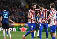 أتلتيكو مدريد ضد إنتر ميلان