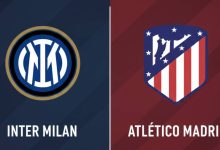 مباراة أتلتيكو مدريد ضد إنتر ميلان
