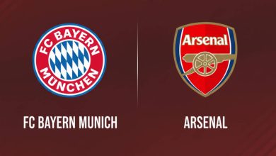 مباراة أرسنال ضد بايرن ميونخ