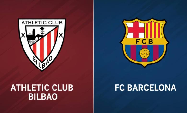 مباراة برشلونة ضد أتلتيك بلباو: الموعد، القنوات الناقلة، والتشكيلة المتوقعة 1 مباراة برشلونة ضد أتلتيك بلباو