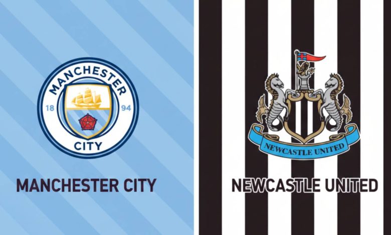 مباراة نيوكاسل ضد مانشستر سيتي