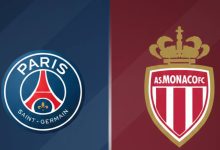 مباراة موناكو ضد باريس سان جيرمان