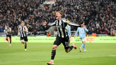 نيوكاسل ضد مانشستر سيتي