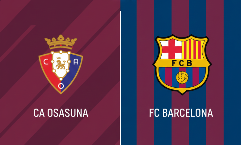 مباراة برشلونة ضد أوساسونا