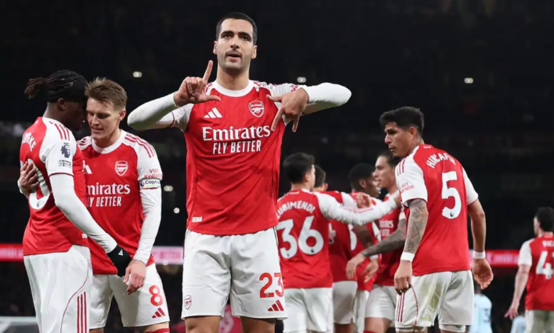 فيديو آرسنال ضد برينتفورد: ميرينو وساكا يقودان الغانرز لفوز ثمين يعزز الصدارة 1 آرسنال ضد برينتفورد