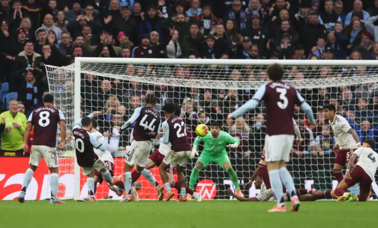 أستون فيلا ضد آرسنال