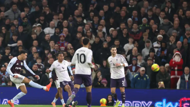 أستون فيلا ضد مانشستر يونايتد