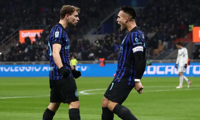 فيديو إنتر ميلان يكتسح كومو ويتصدر الدوري الإيطالي مؤقتًا 1 إنتر ميلان ضد كومو