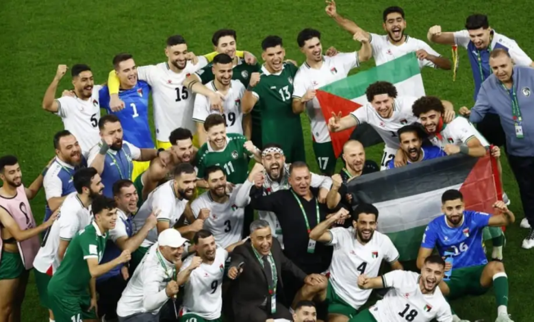 احتفالات سوريا وفلسطين فرحة عربية مزدوجة الى ربع النهائي لأول مرة معًا 1 احتفالات سوريا وفلسطين