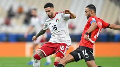 الإمارات ضد مصر