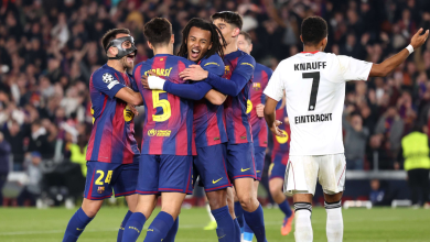 برشلونة يرعب الليجا بالأرقام.. برشلونة يهزم ريال مدريد 2 برشلونة ضد ريال مدريد