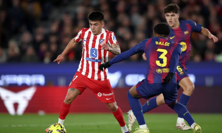 برشلونة ضد أتلتيكو مدريد