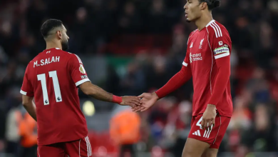 فان دايك وصلاح