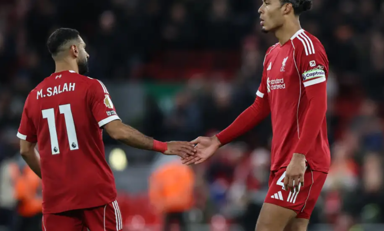 فان دايك وصلاح