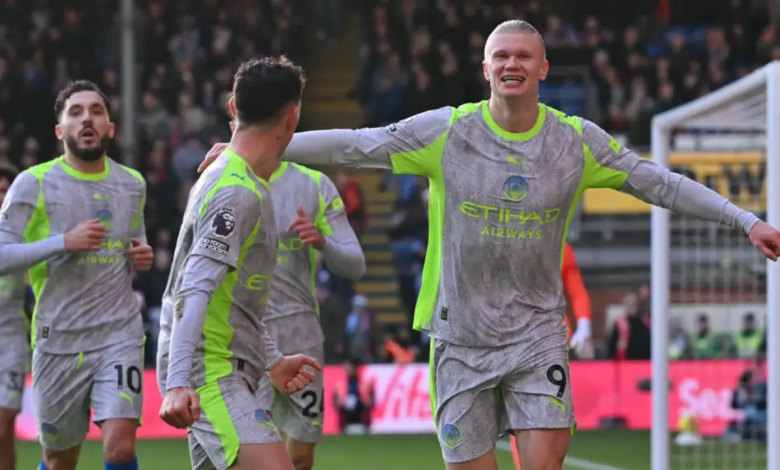 كريستال بالاس ضد مانشستر سيتي