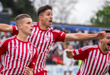 صراع بين ريال مدريد واليونايتد وباريس على الموهبة اليونانية أولمبياكوس يطلب 40 مليون 4 كريستوس موزاكيتيس