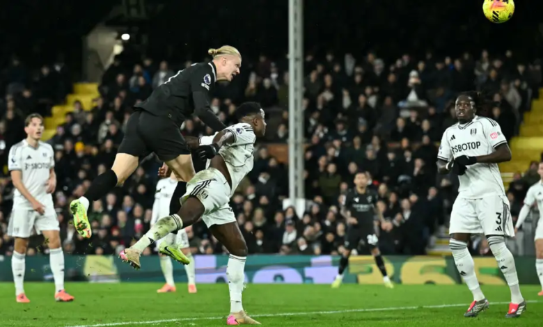 مانشستر سيتي ضد فولهام