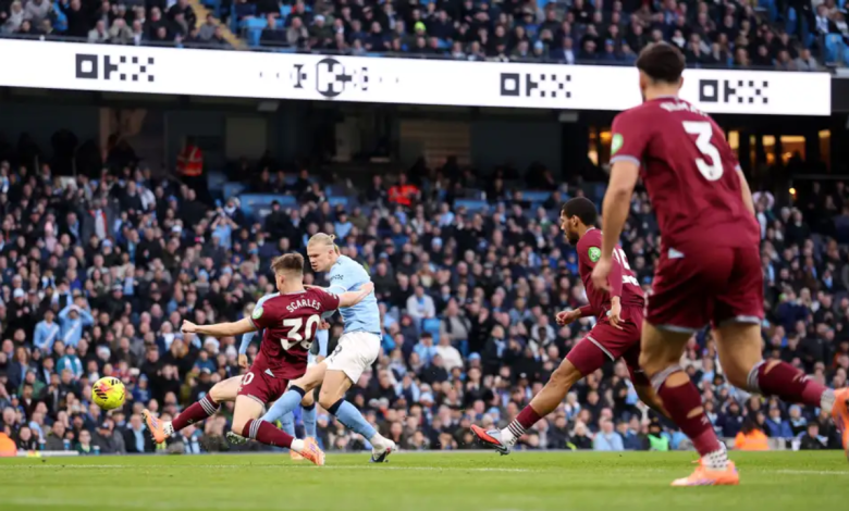 مانشستر سيتي ضد وست هام