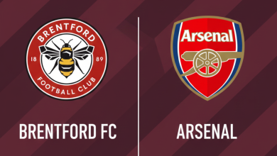 مباراة أرسنال ضد برينتفورد