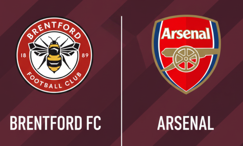 مباراة أرسنال ضد برينتفورد