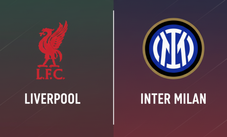 مباراة إنتر ميلان ضد ليفربول