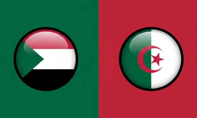 مباراة الجزائر ضد السودان