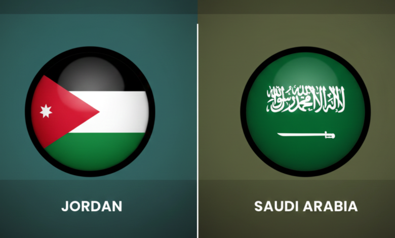 موعد مباراة السعودية ضد الأردن في نصف نهائي كأس العرب القنوات الناقلة والتشكيلة 1 مباراة السعودية ضد الأردن