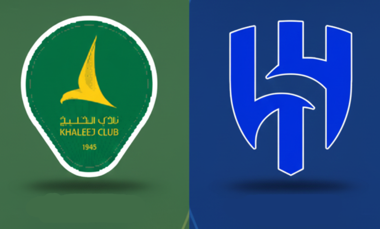 مباراة الهلال ضد الخليج