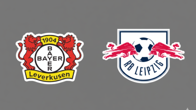 مباراة لايبزيج ضد باير ليفركوزن