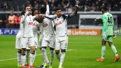 بالفيديو آينتراخت فرانكفورت ضد توتنهام: توتنهام يطير بالثنائية الى دور 16 6 آينتراخت فرانكفورت ضد توتنهام