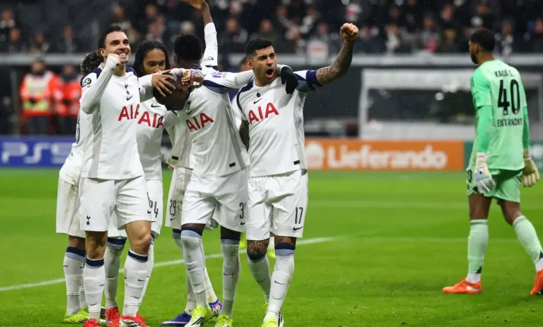 آينتراخت فرانكفورت ضد توتنهام