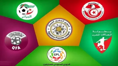 تصنيف الدوريات العربية 2025: من يتربع على العرش.. ومن يطارد الصدارة (ترتيب كامل) 9 أفضل الدوريات العربية