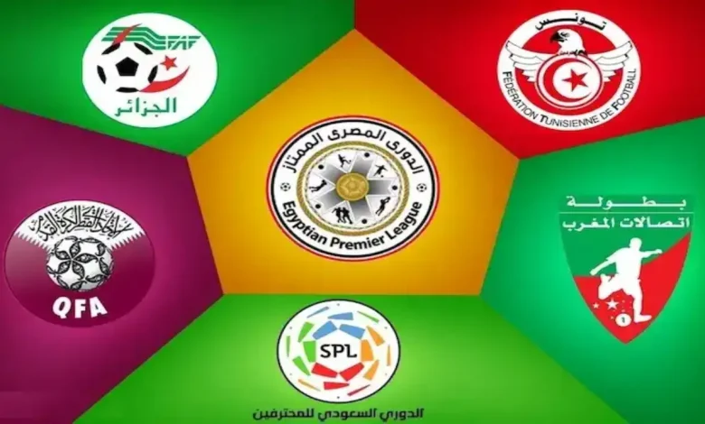 تصنيف الدوريات العربية 2025: من يتربع على العرش.. ومن يطارد الصدارة (ترتيب كامل) 1 أفضل الدوريات العربية