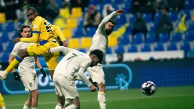 بالفيديو التعاون ضد الحزم: تعادل مجنون في بريدة الحزم يقلب الطاولة وروجر ينقذ التعاون 4 التعاون ضد الحزم