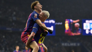 بالفيديو ديربي كتالونيا "الكارت الذهبي" وجوان غارسيا ينقذان برشلونة من فخ إسبانيول 2 برشلونة ضد إسبانيول