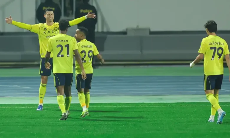 فيديو ضمك ضد النصر: النصر يداوي جراحه ويطارد الهلال بالوصافة 1 ضمك ضد النصر